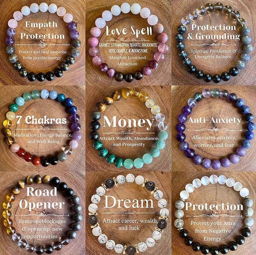 Healing Stretch Beaded Bracelets