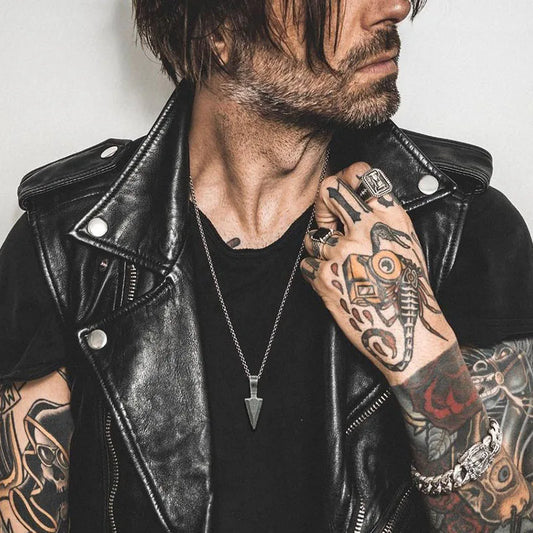 Arrowhead Kunai Primal Tribal Spear Necklaces