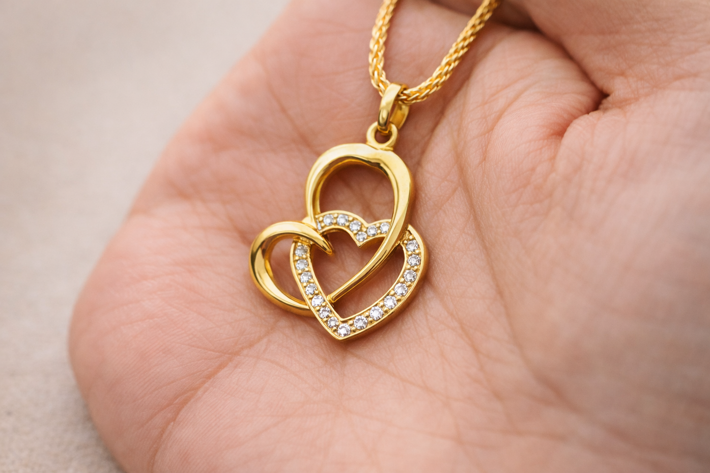 Cross Heart Necklace 3