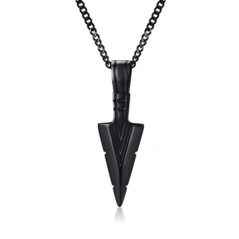 Arrowhead Kunai Primal Tribal Spear Necklaces