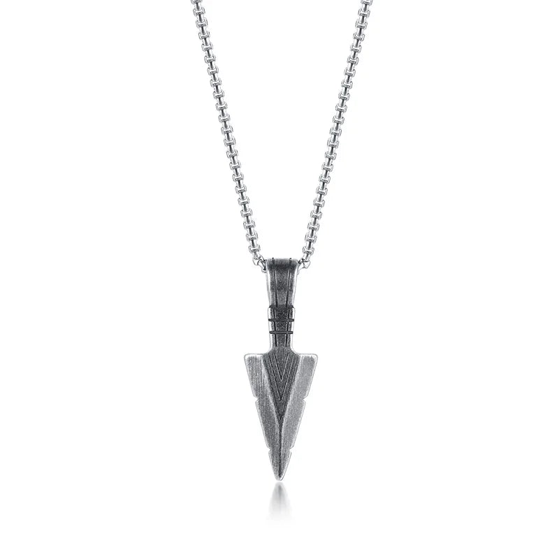 Arrowhead Kunai Primal Tribal Spear Necklaces
