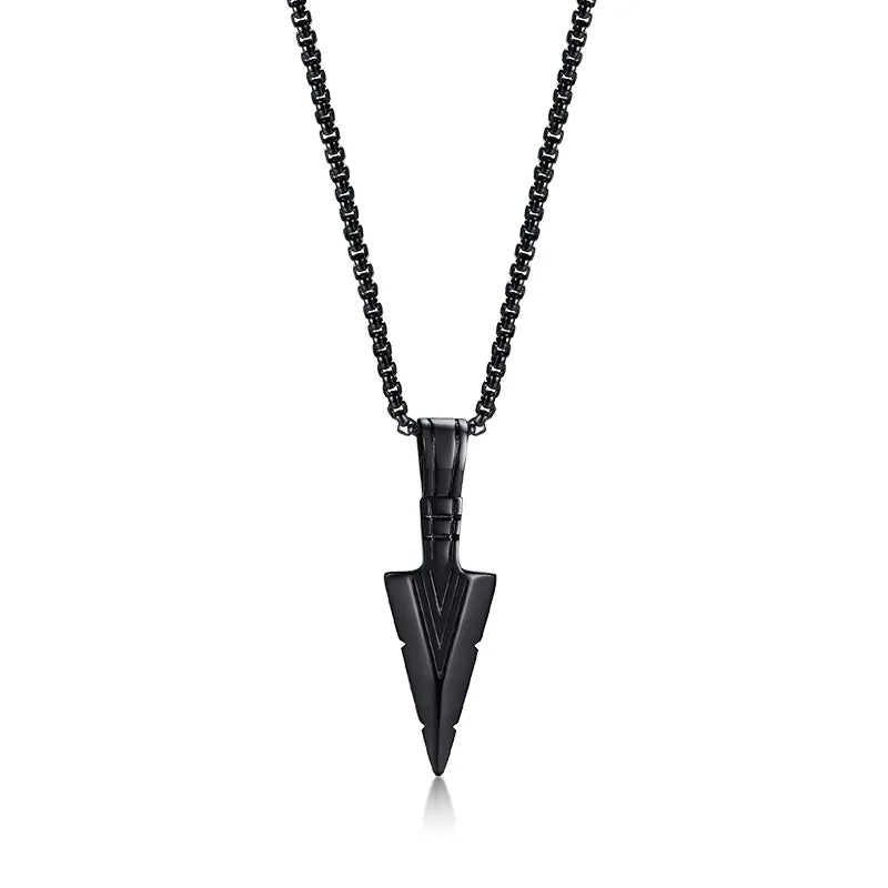Arrowhead Kunai Primal Tribal Spear Necklaces